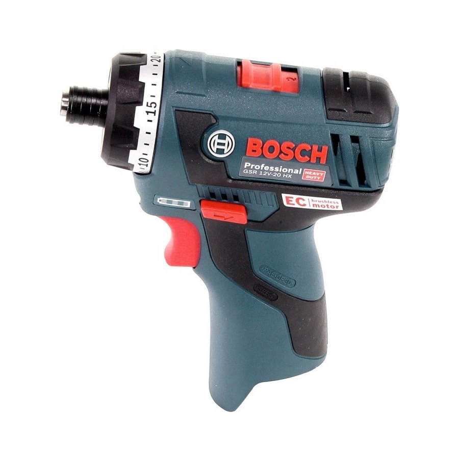 Шуруповерт аккумуляторный Bosch GSR 12V-20 HX