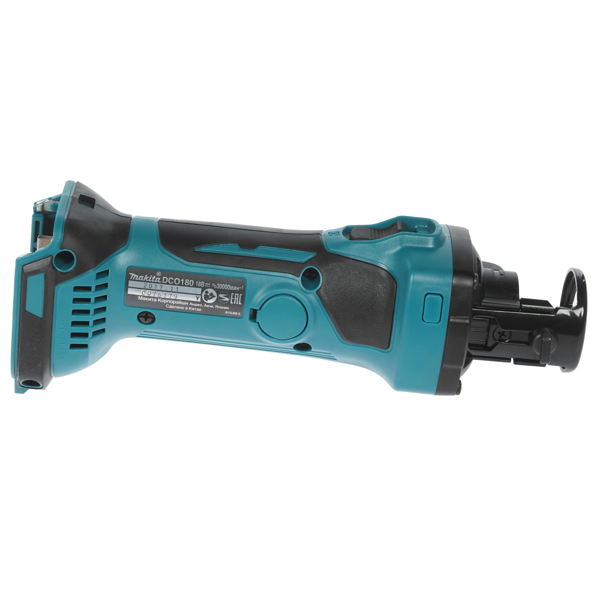 Фрезер кромочный Makita DCO180Z (без акк, без з/у)
