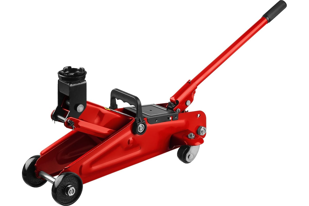 Домкрат гидравлический подкатной STAYER RED FORCE 2т 125-320 мм