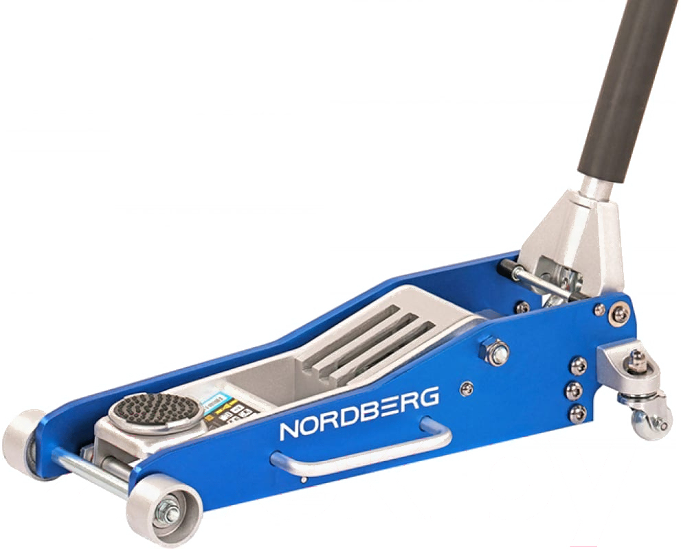 Домкрат подкатной алюминиевый, 3 т NORDBERG N32030N