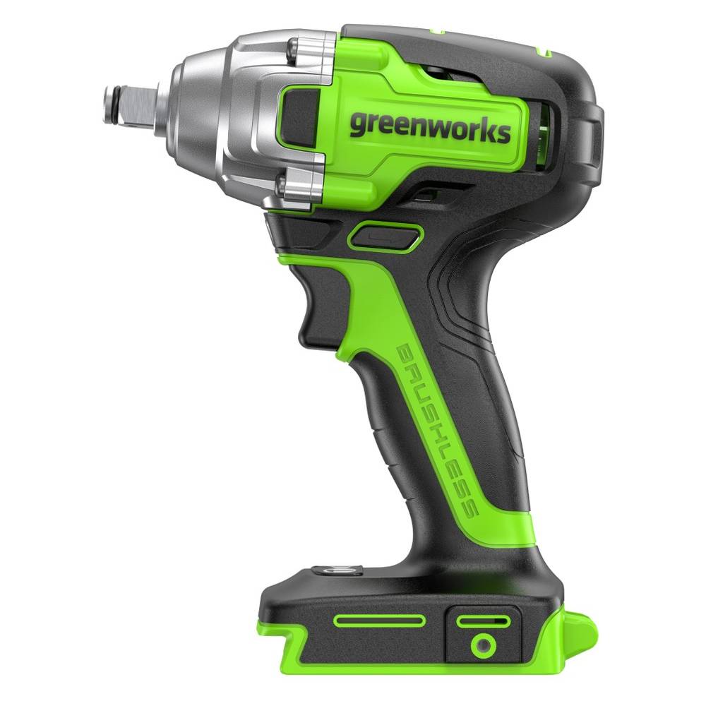 Гайковерт ударный аккумуляторный Greenworks GD24IW, 24V (без АКБ и ЗУ)