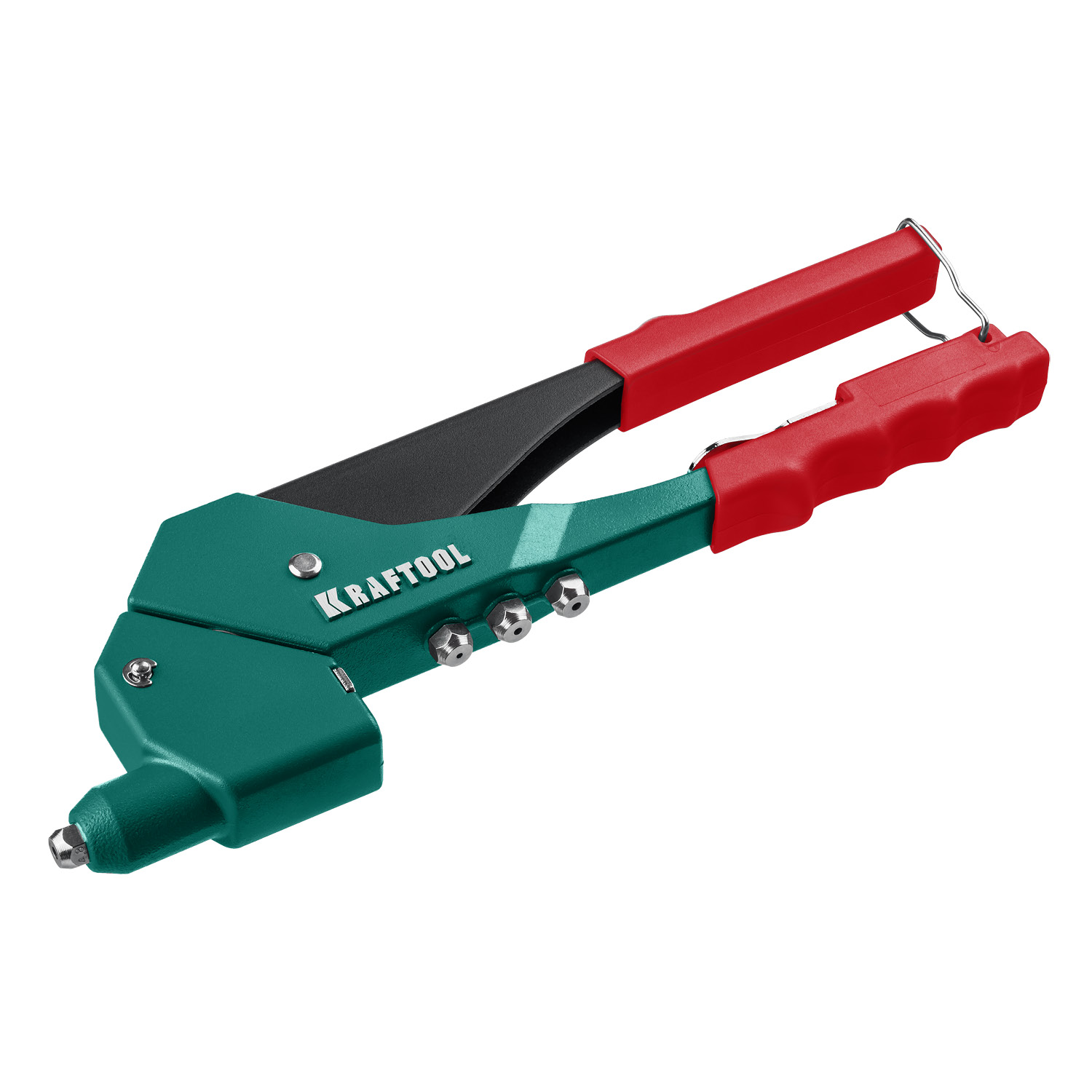 KRAFTOOL RX-7, 360°, 2.4 - 4.8 мм, 280 мм, литой поворотный заклепочник в кейсе (31176-H6)