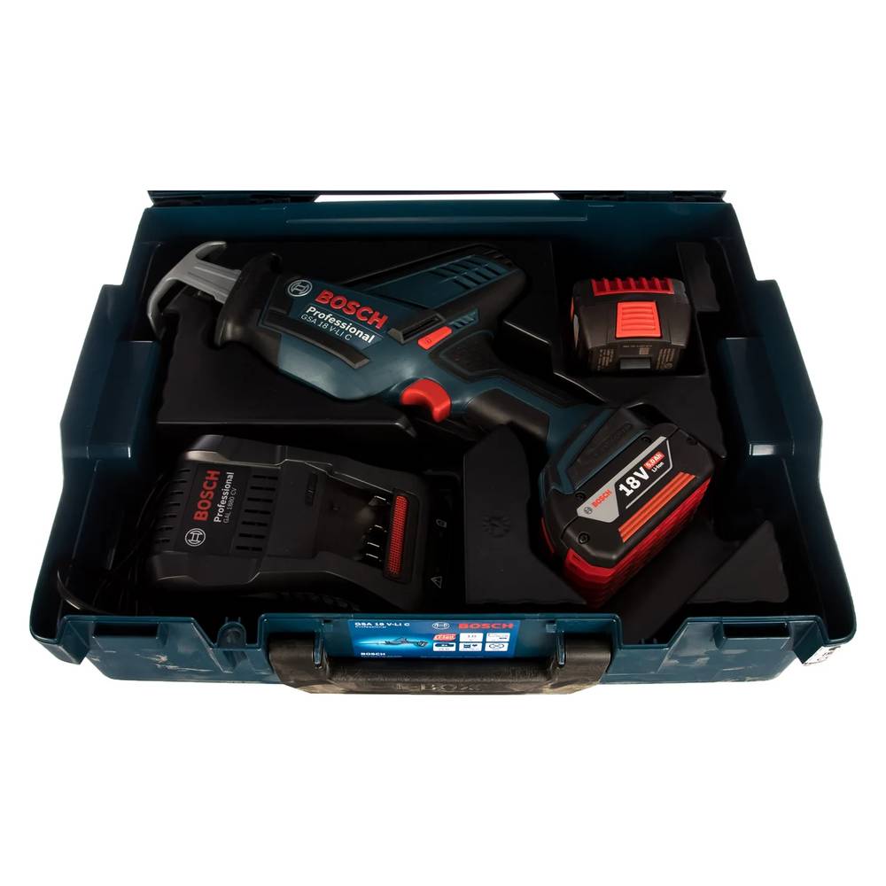 Пила сабельная аккумуляторная Bosch GSA 18 V-LI C