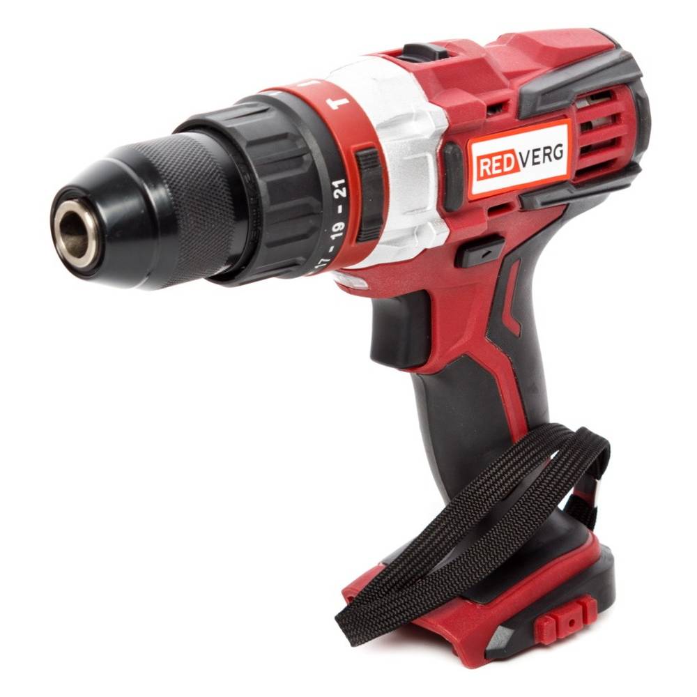 Шуруповерт аккумуляторный ударный бесщеточный REDVERG RD-ISD18VC/BL (без акк, без з/у)