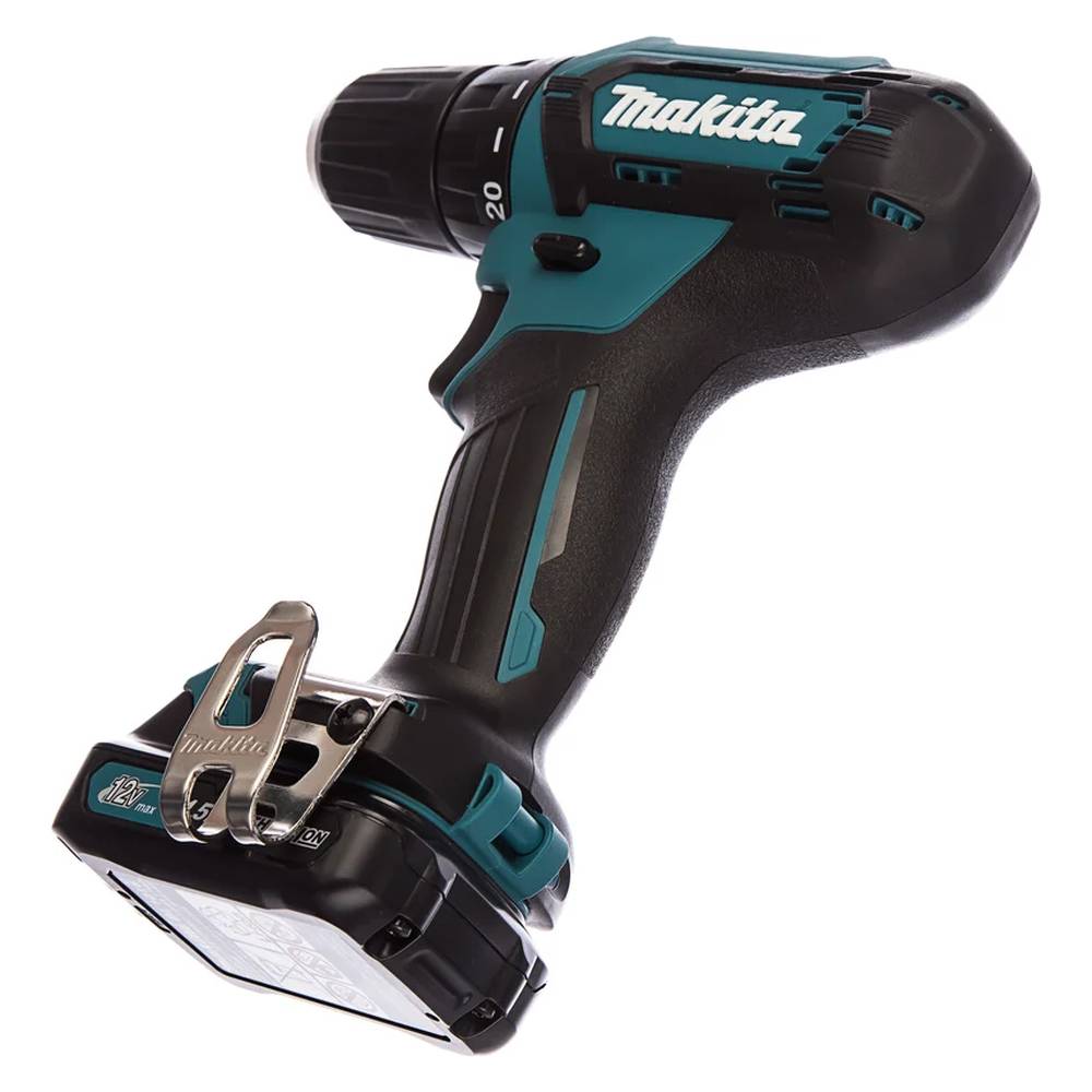 Шуруповерт аккумуляторный Makita DF333DYX14+набор бит