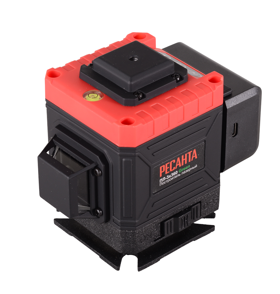 Построитель плоскостей лазерный ПЛ-3Х360ШС Green Ресанта