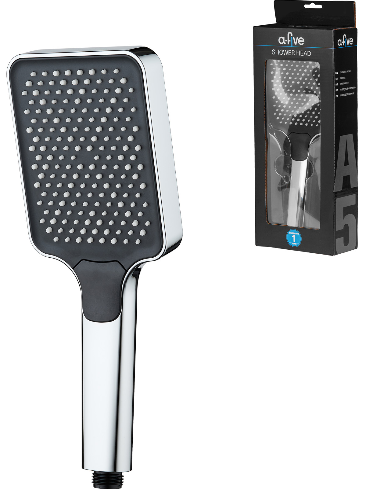 Душевая лейка, 3-функц., a-five