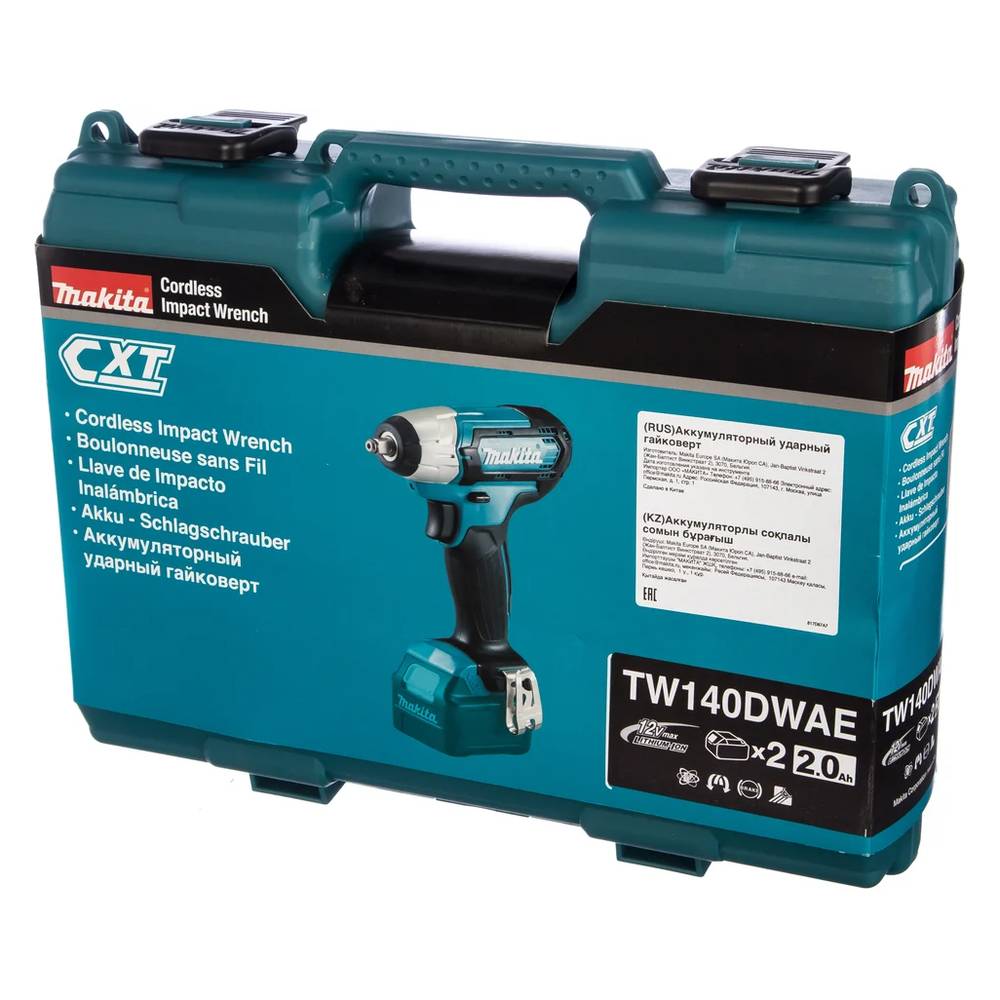 Гайковерт аккумуляторный Makita TW140DWAE