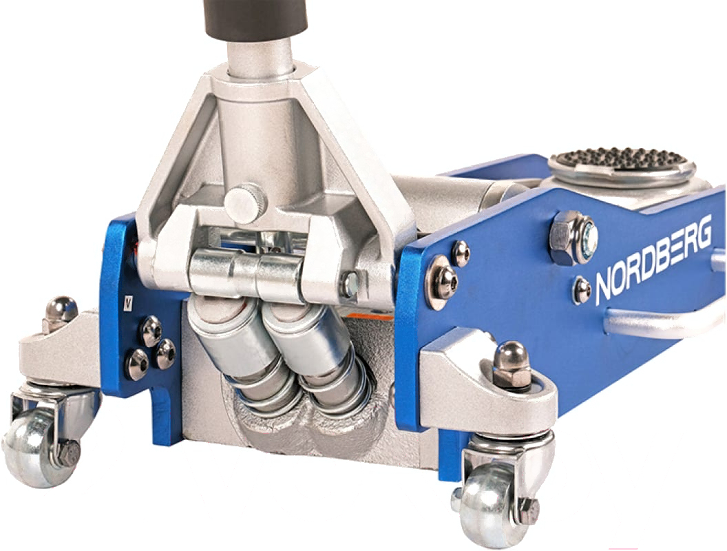 Домкрат подкатной алюминиевый, 3 т NORDBERG N32030N