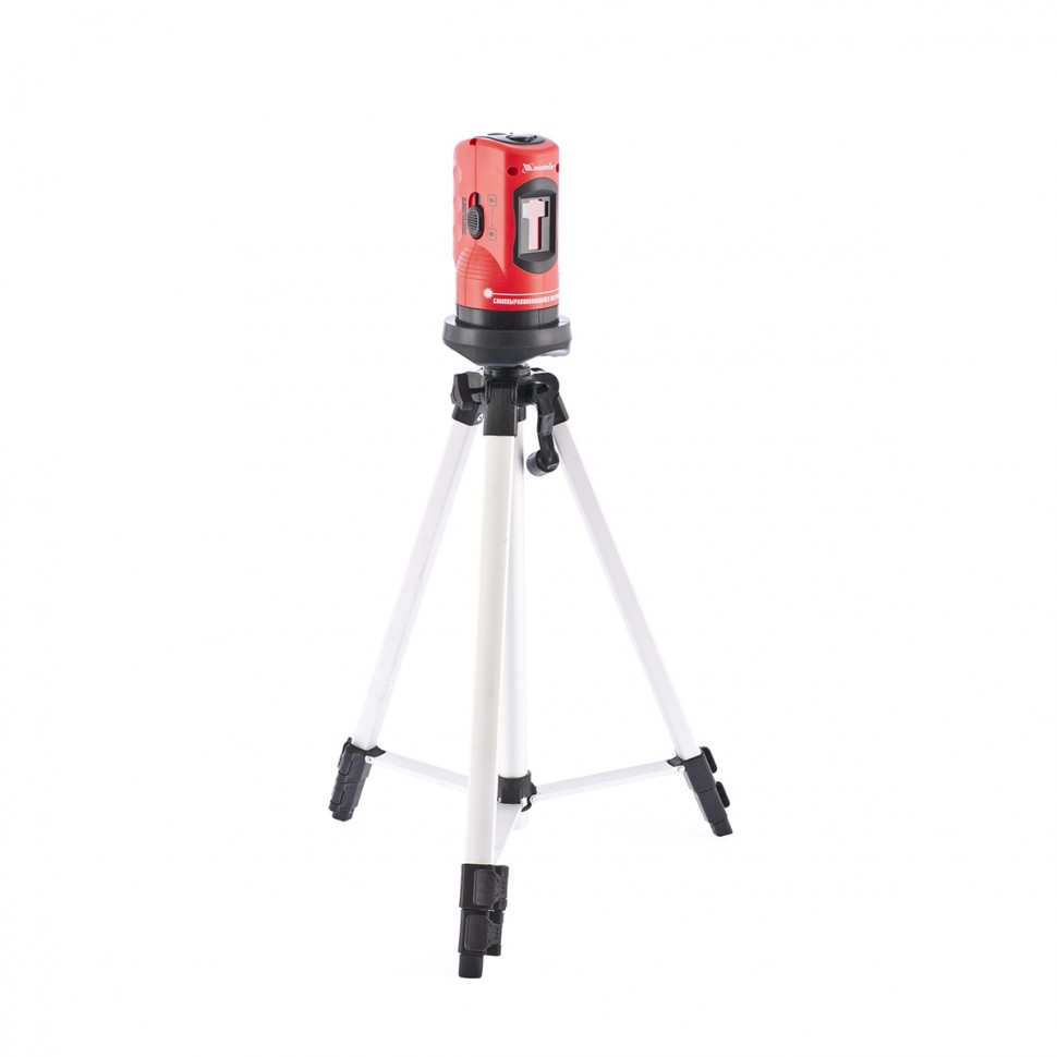 Уровень лазерный, 100 мм, штатив 1260 мм, самовыравнивающийся// Matrix