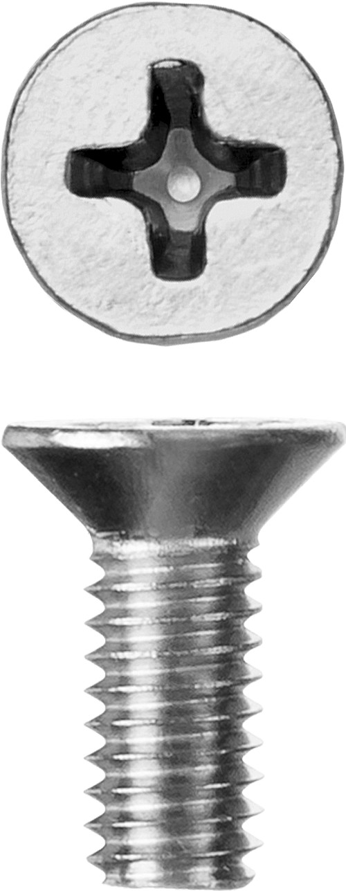 ЗУБР DIN 965, M4 x 10 мм, кл. пр. 4.8, винт с потайной головкой, цинк, 5 кг (303110-04-010)