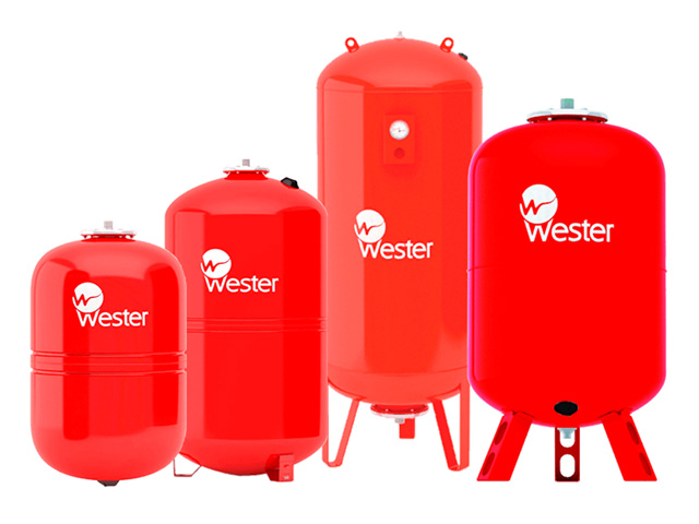 Бак мембранный для отопления Wester WRV12 (WESTER)