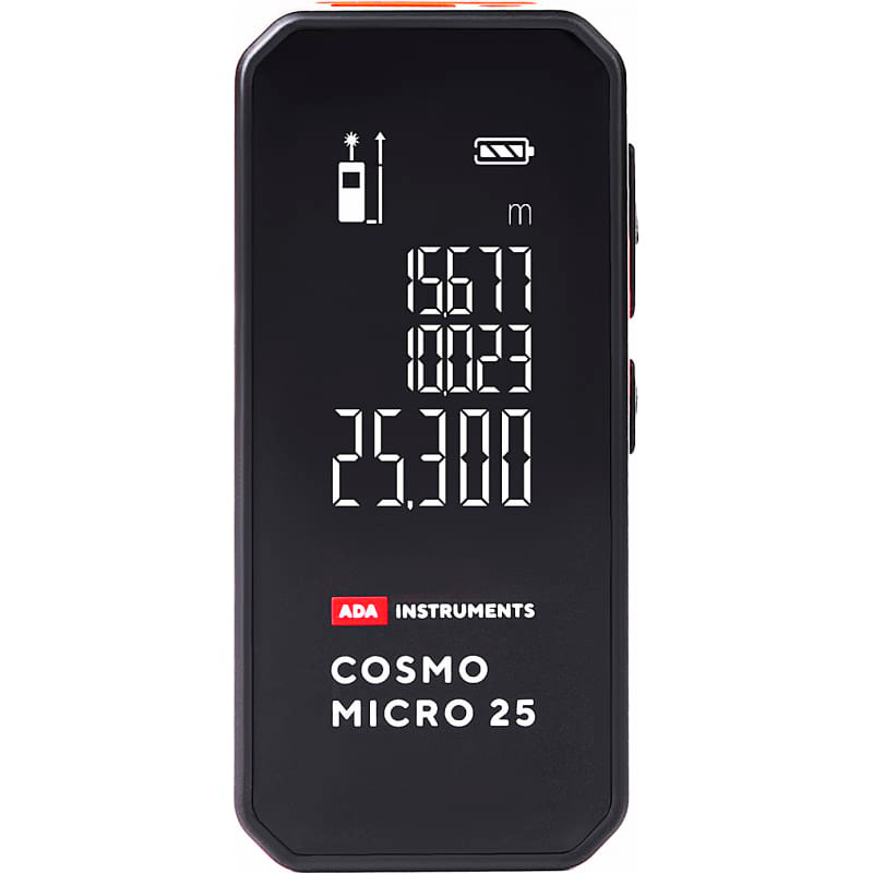 Измеритель длины ADA Cosmo MICRO 25 (с литиевым аккумулятором)