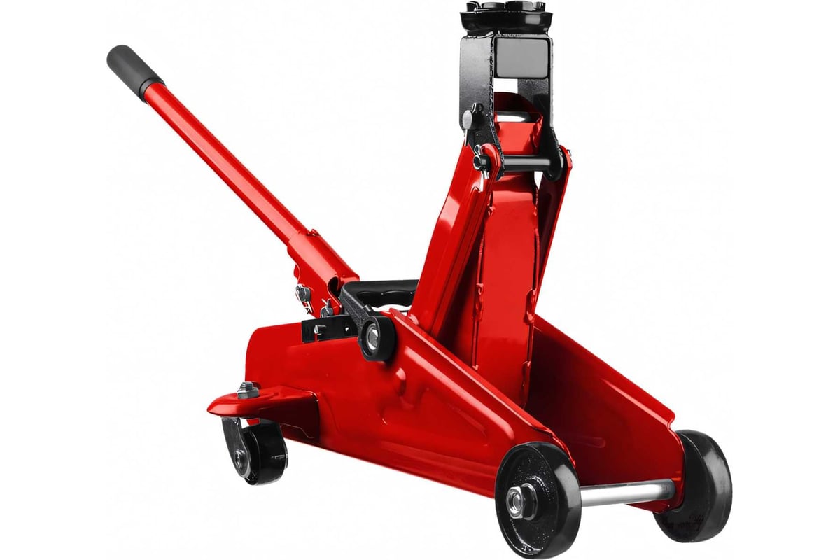 Домкрат гидравлический подкатной STAYER RED FORCE 2т 125-320 мм