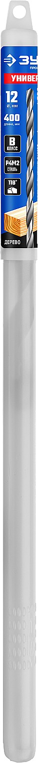 ЗУБР Универсал 12 x 400 мм, опалубочное универсальное сверло (29390-400-12)