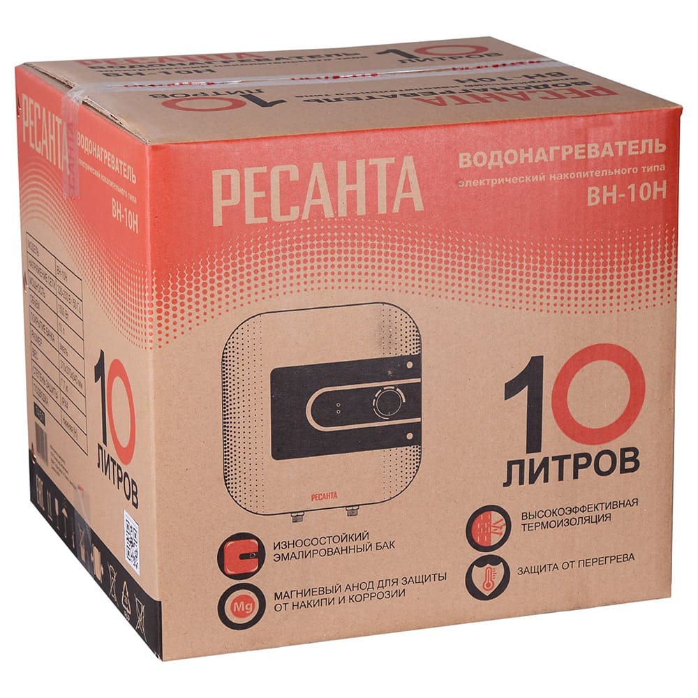 Водонагреватель накопительный Ресанта ВН-10Н