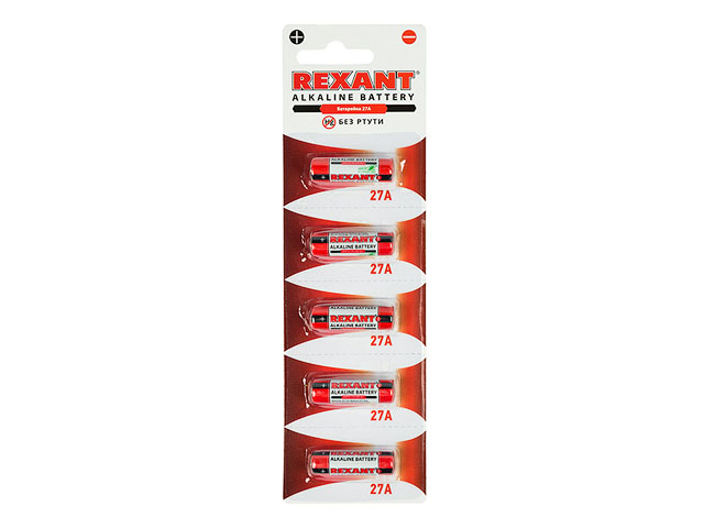 Батарейка 27A 12V REXANT
