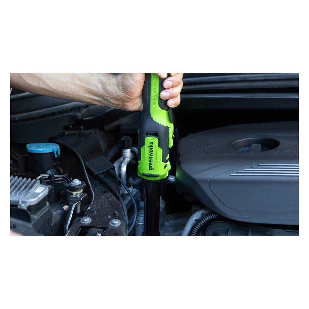 Гайковерт-трещотка Greenworks GD24RWX удлиненная (без АКБ и ЗУ)