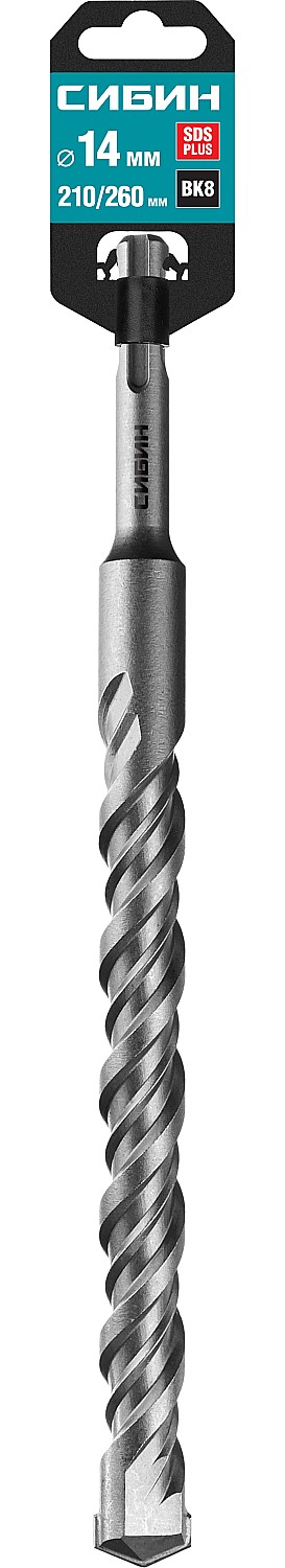 СИБИН 14 х 260 мм, SDS-plus бур (29312-260-14)