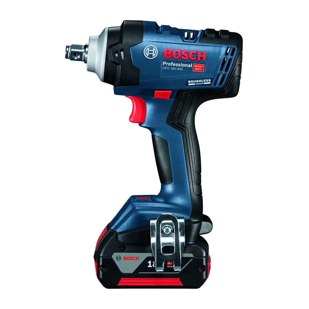 Гайковерт аккумуляторный Bosch GDS 18V-400 (2 акк, з/у)