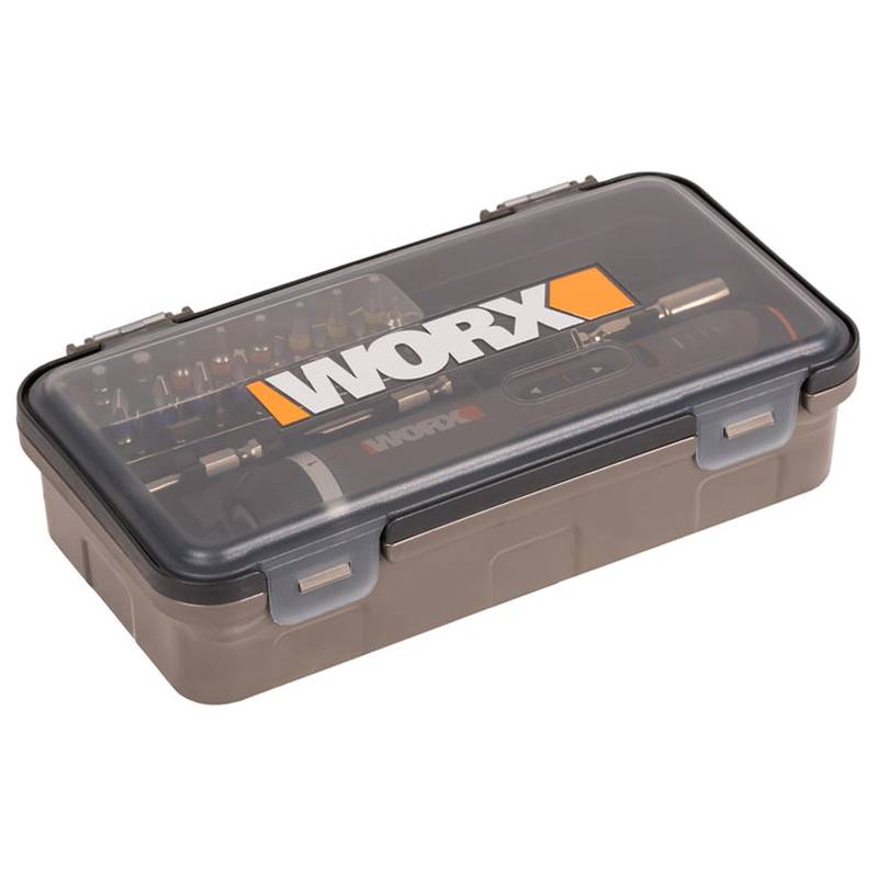 Отвертка аккумуляторная WORX WX242, 4В, 5Нм, 2Ач, набор оснастки