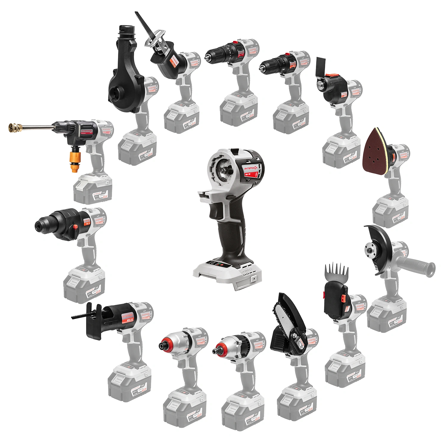 Набор Садовника Интерскол МультиМАКС