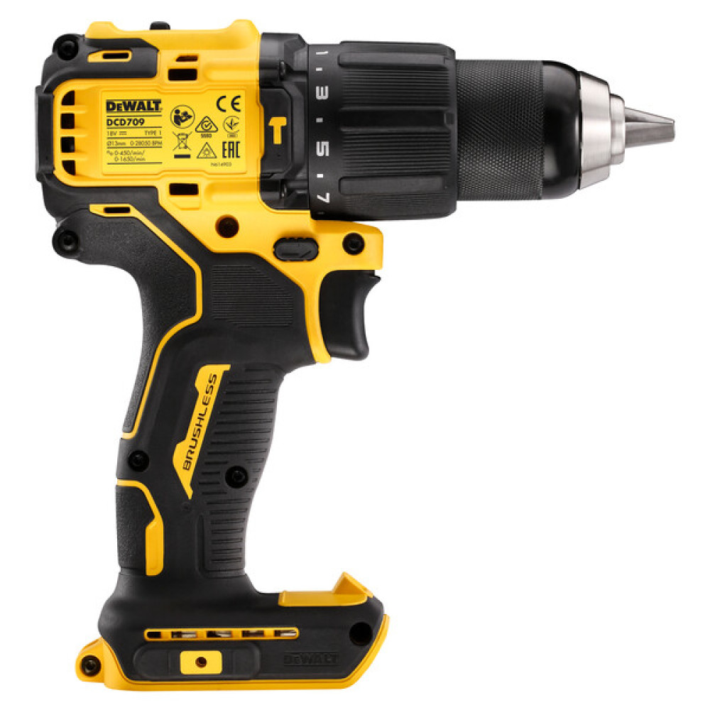 Шуруповерт аккумуляторный DeWalt DCD709N (без акк, без з/у)