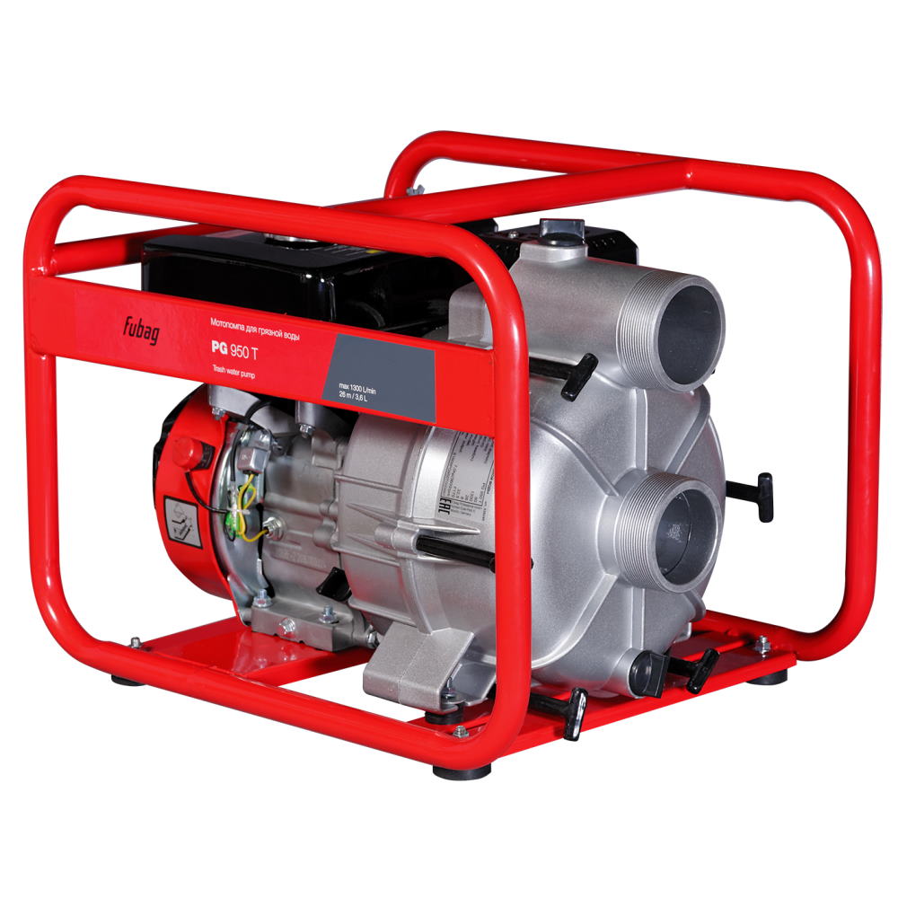 Мотопомпа Fubag PG 950 T  для сильнозагрязненной воды