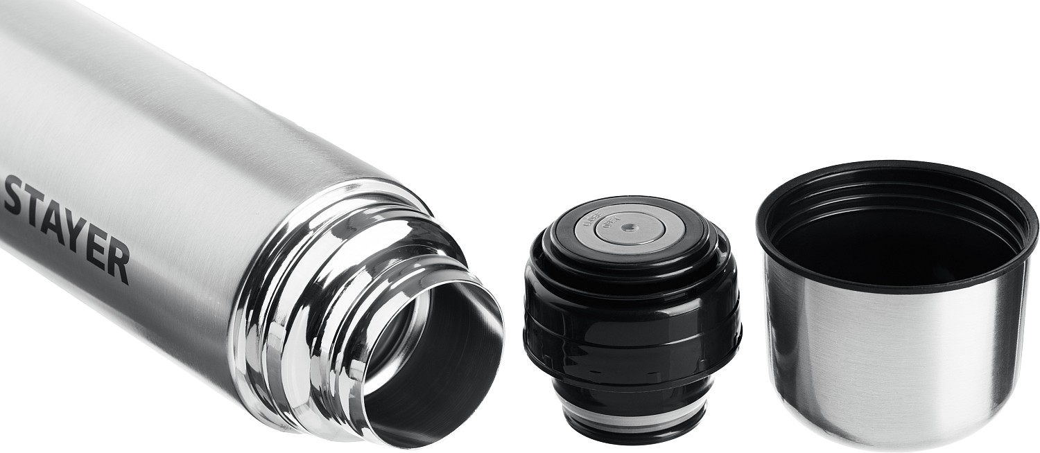 STAYER 750 мл, для напитков, термос (48100-750)