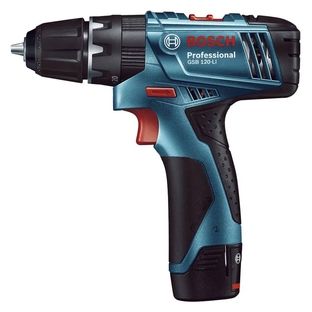 Шуруповерт аккумуляторный ударный Bosch GSB 120-LI