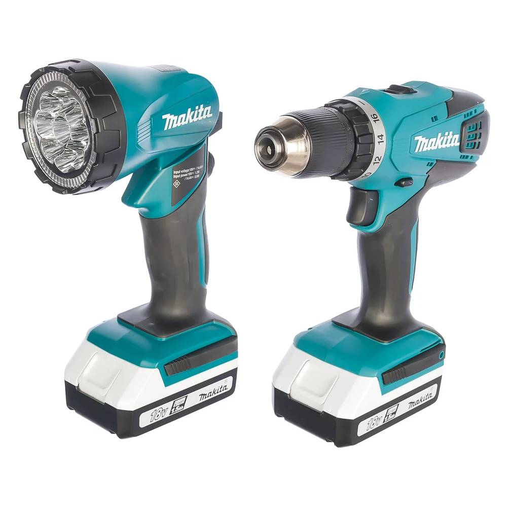 Шуруповерт аккумуляторный Makita DF457DWLE