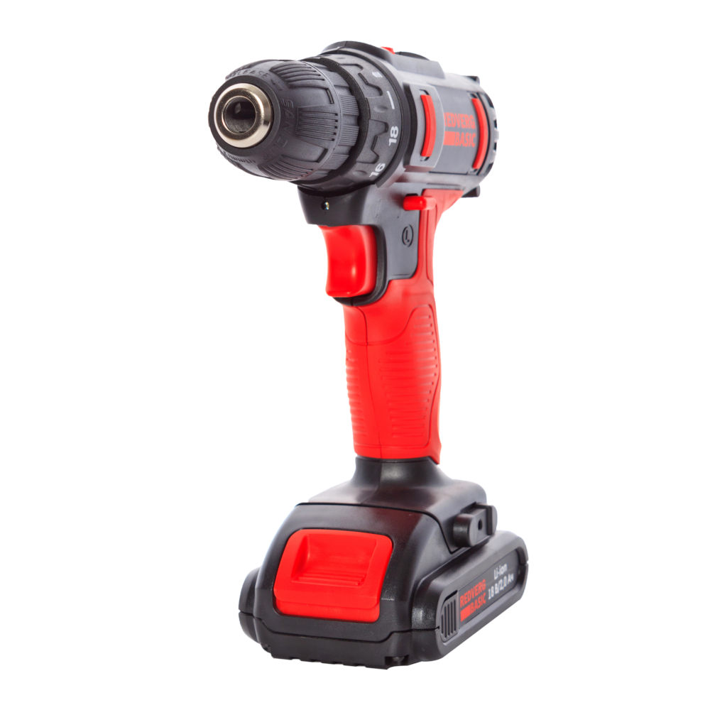 Шуруповерт аккумуляторный REDVERG Базовый/Basic SD18LE/2-2