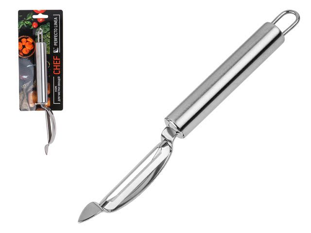 Нож для чистки овощей, нерж.сталь, CHEF, PERFECTO LINEA (Овощечистка) (21-001210)