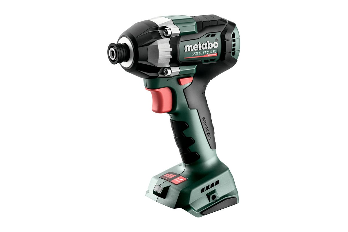Гайковерт аккумуляторный  Metabo  SSD 18 LT 200 BL(без АКБ и ЗУ)