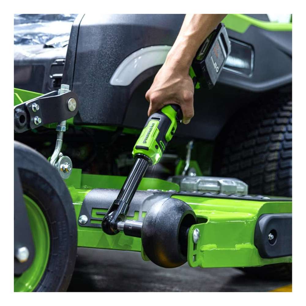 Гайковерт-трещотка 1/2 удлиненная Greenworks GD24RWX (без АКБ и ЗУ)