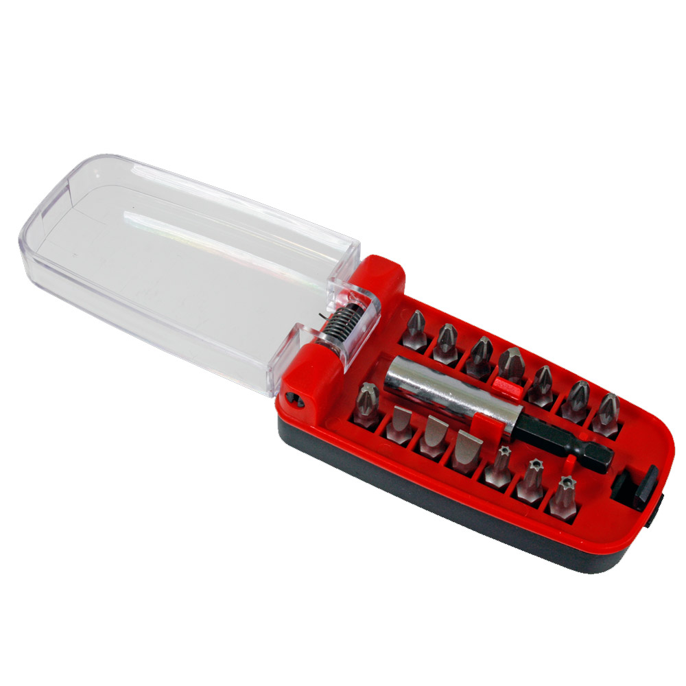 Набор бит REDVERG 15шт PH, PZ, SL, T(720651)