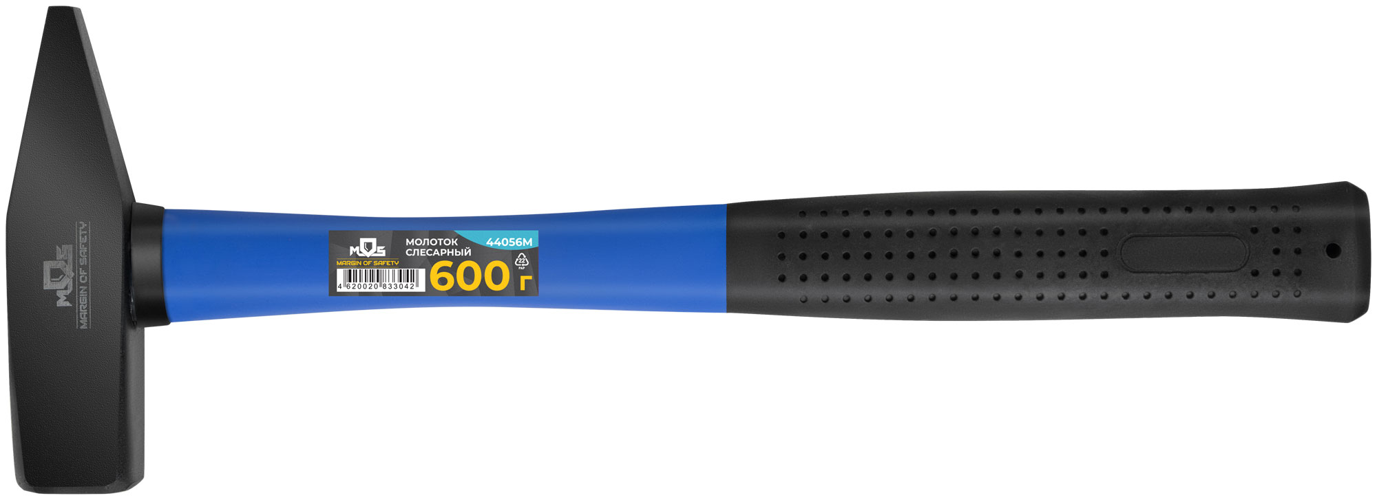 Молоток, стеклопластиковая ручка  600 гр. MOS 44056М