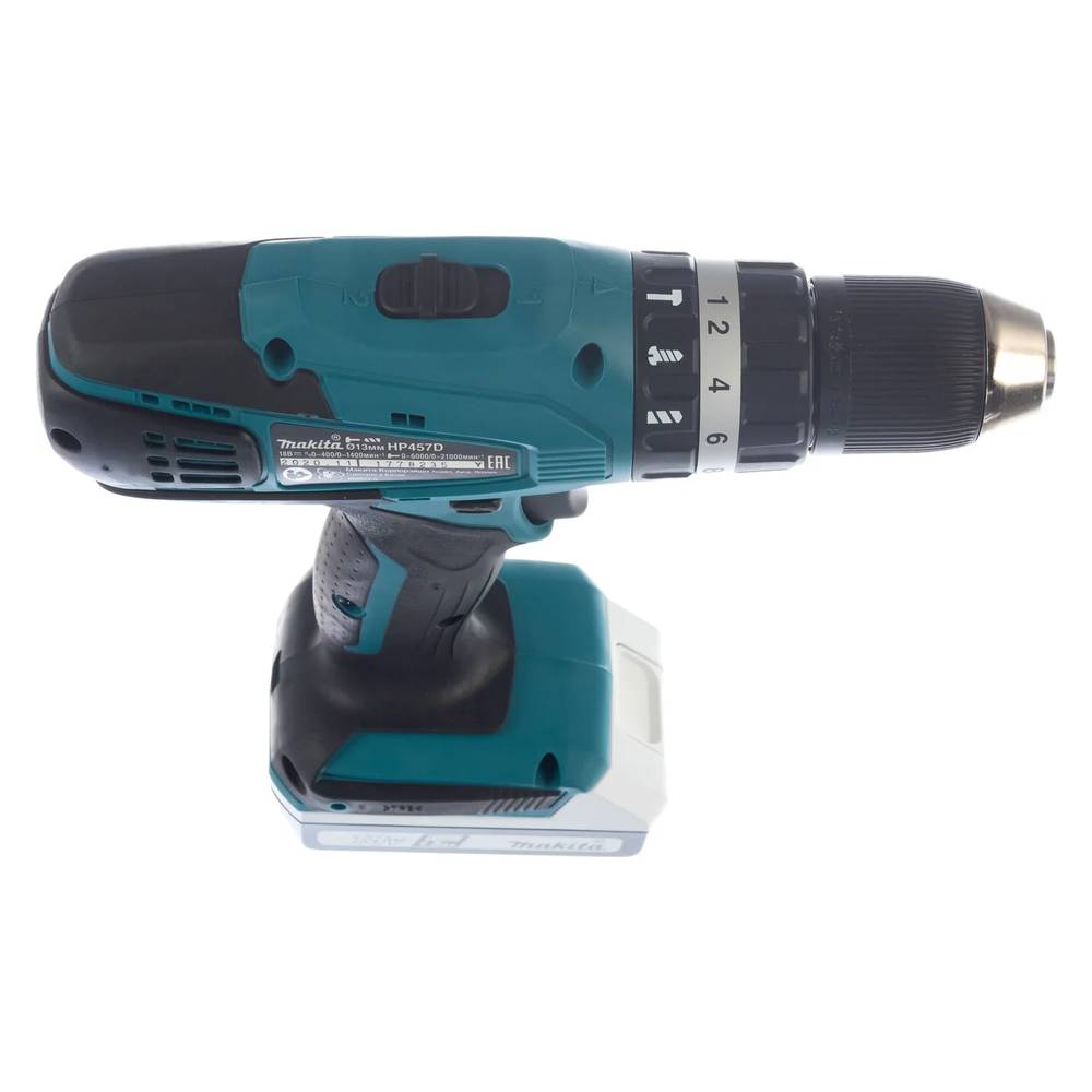 Шуруповерт аккумуляторный ударный Makita HP457DWE