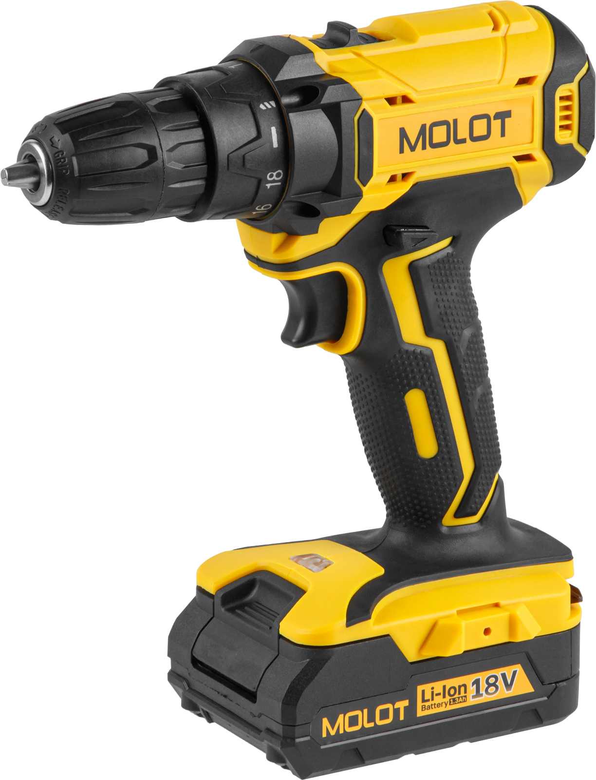 Аккум. дрель-шуруповерт MOLOT MBD 1815 Li в чем.