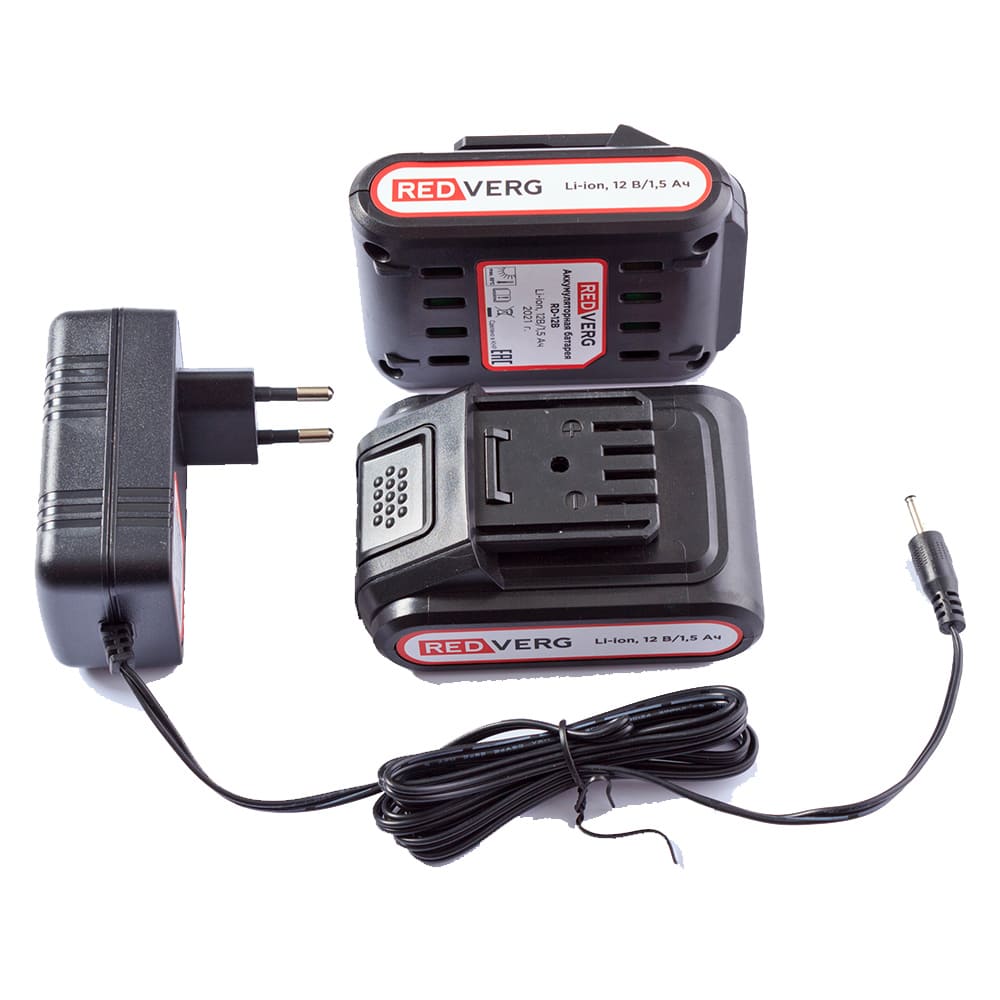 Шуруповерт аккумуляторный REDVERG RD-SD12L/2Y