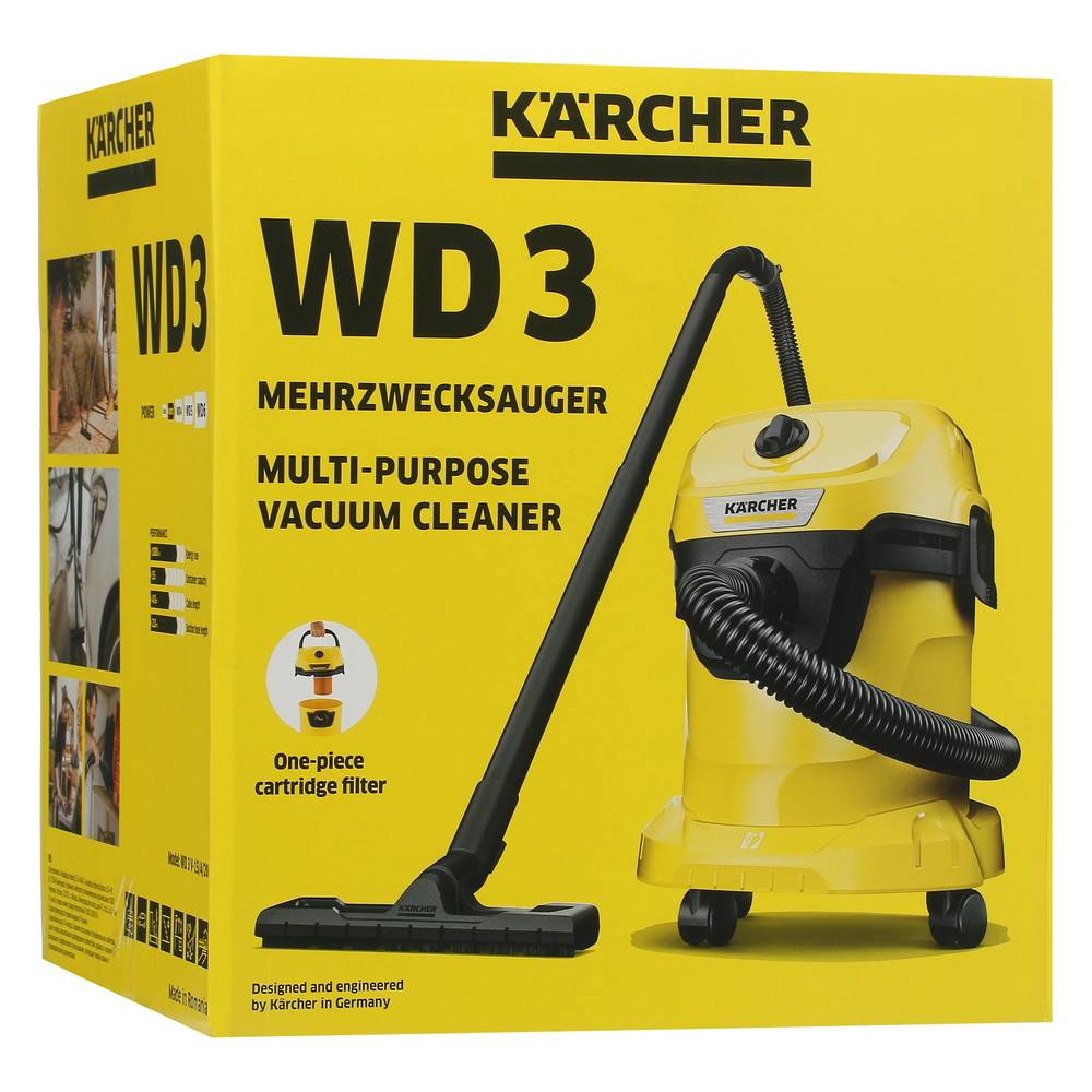 Пылесос хозяйственный KARCHER WD 3 P V-19/4/20