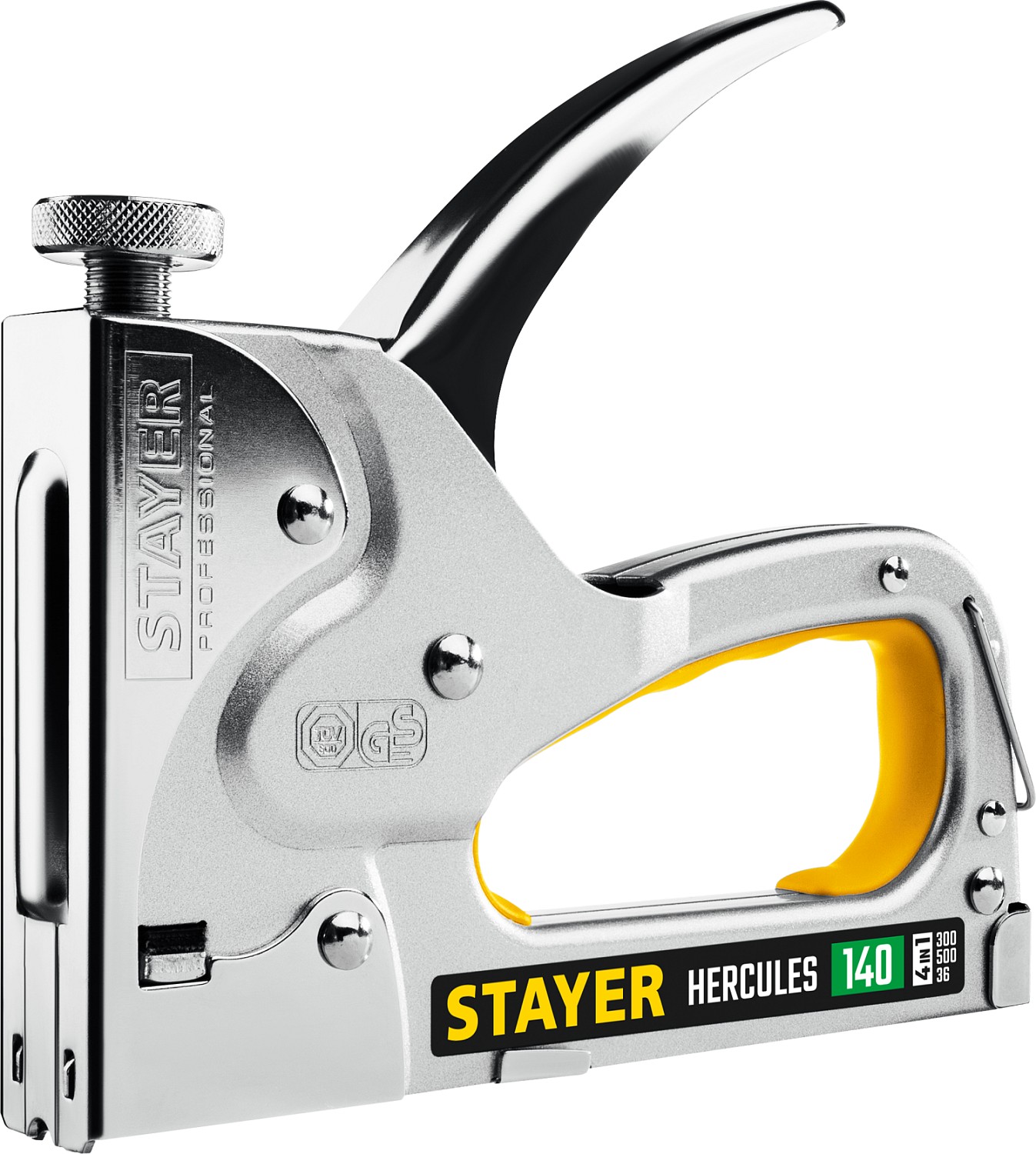 STAYER HERCULES-140 тип 140 (6-14 мм)/36/300/500, Стальной мощный степлер (31510)