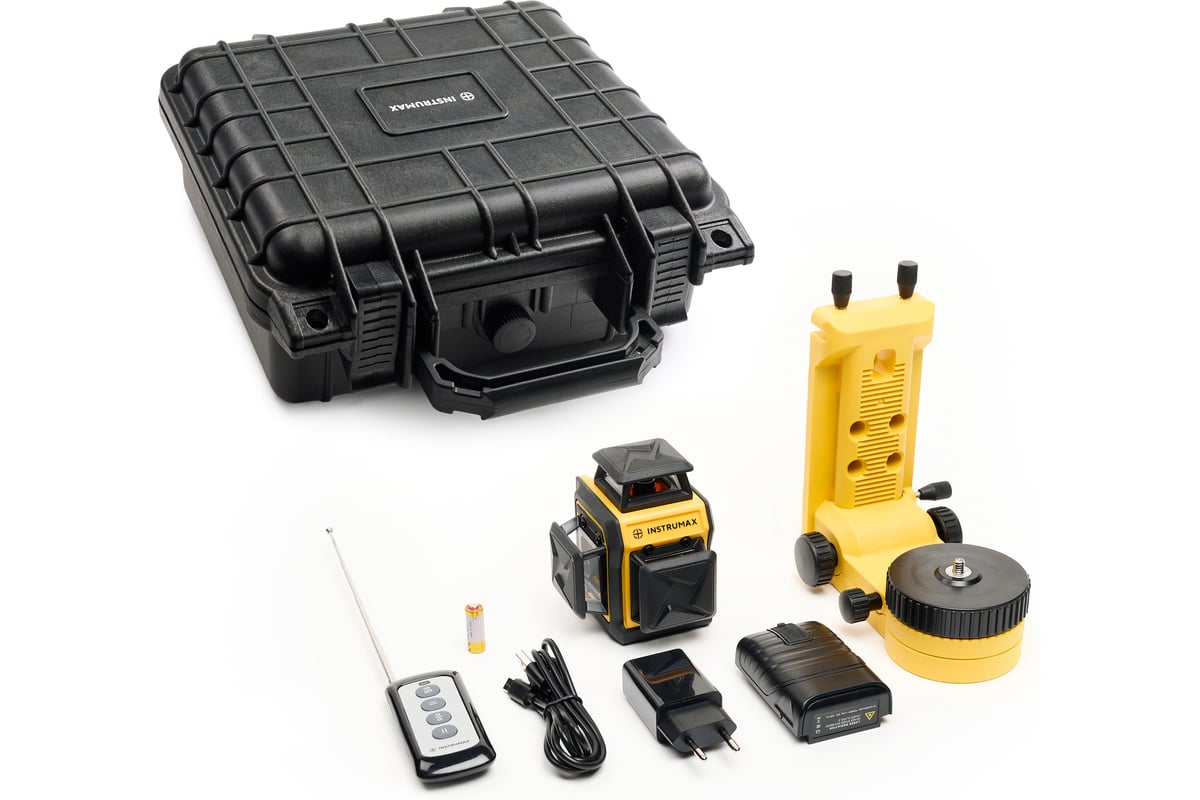 Уровень лазерный INSTRUMAX LINEPRO 3D Professional SET