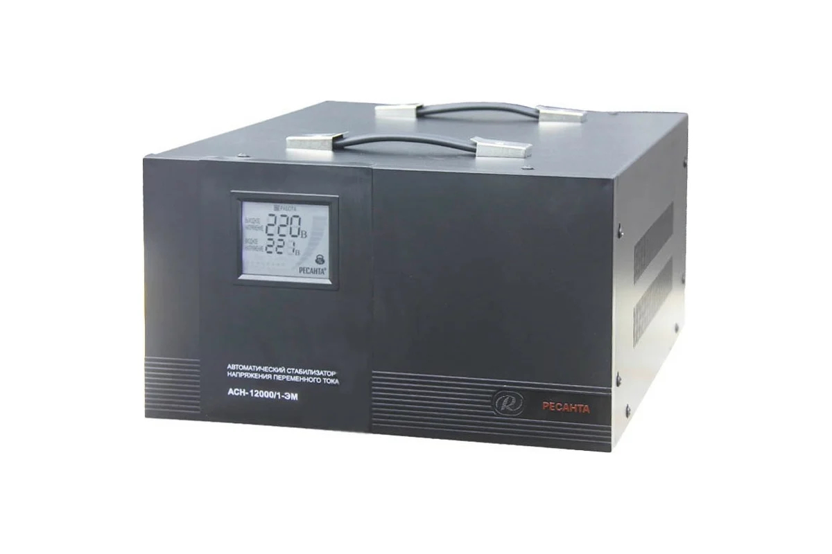Стабилизатор напряжения Ресанта АСН-12000/1-ЭМ