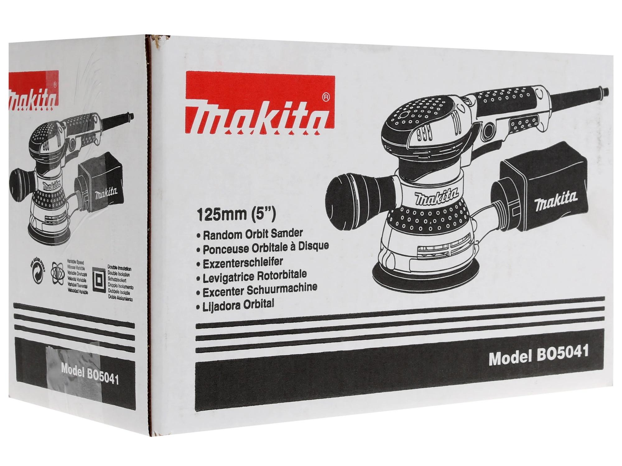 Машина плоско-шлифовальная эксцентриковая Makita BO5041