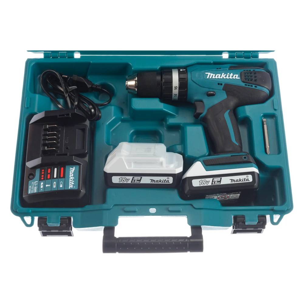 Шуруповерт аккумуляторный ударный Makita HP457DWE
