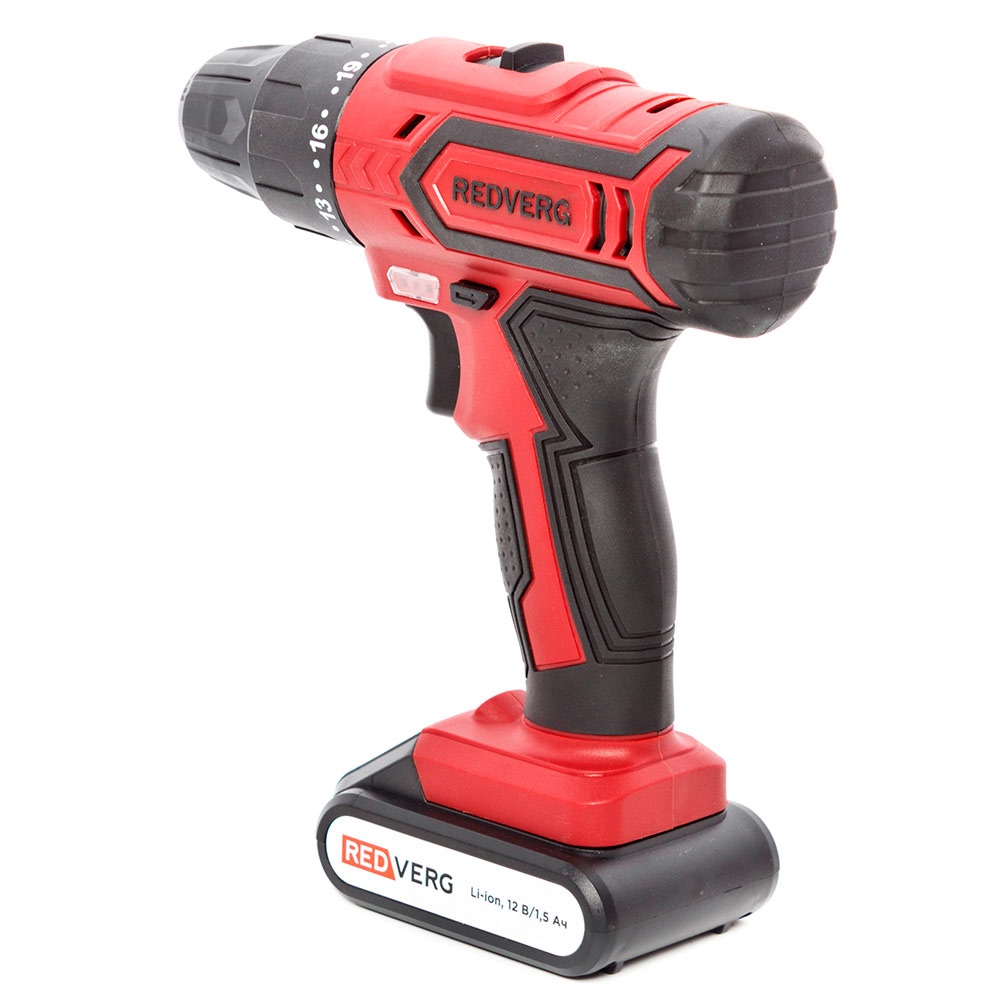 Шуруповерт аккумуляторный REDVERG RD-SD12L/2Y