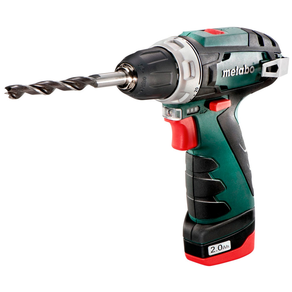 Шуруповерт аккумуляторный Metabo PowerMaxx BS (2акк., сумка)