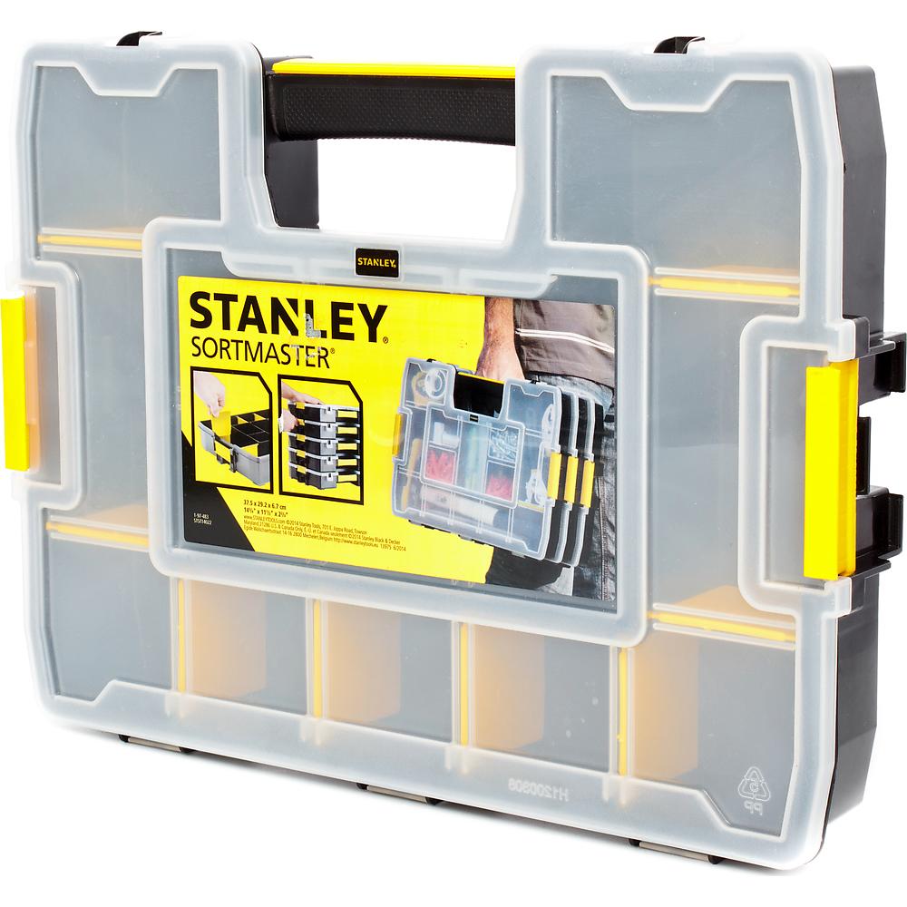 Органайзер Stanley с переставными перегородками 37х29х7см 1-97-483