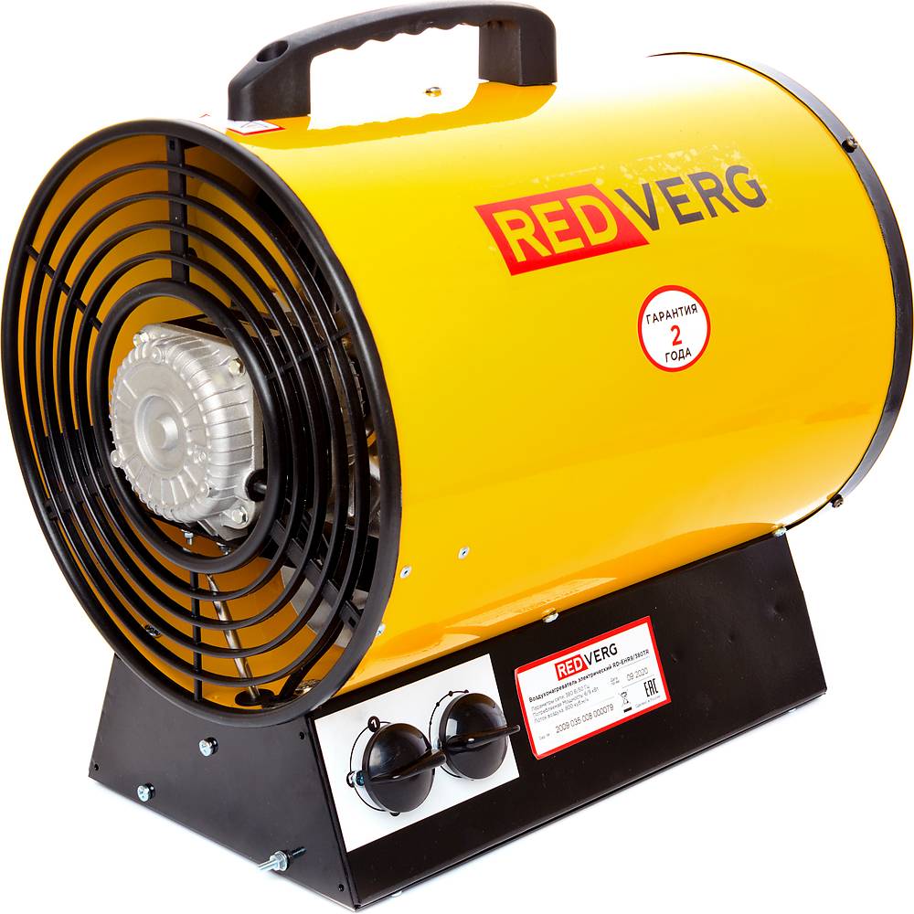 Воздухонагреватель электрический REDVERG RD-EHR9/380TR